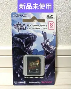 モンスターハンター4 オリジナルSDHCカード 8GB