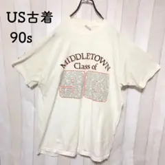 US古着Tシャツ90s シングルステッチ　レタリング　ロゴ　グラフィック
