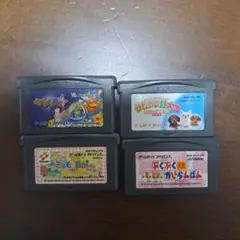 ゲームボーイアドバンス ソフト 4本セット