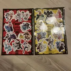 週刊少年ジャンプPOKEMONスペシャルコラボステッカー　コンプセット