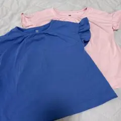 UNIQLO エアリズム　トップス 110 女の子　2枚セット
