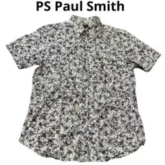 ポールスミス paul smith 小花柄 半袖シャツ 日本製 ラベンダー　L
