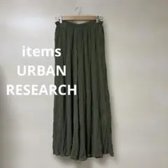 items URBAN RESEARCH★プリーツ ワイドパンツ イージーパンツ