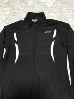 asics ジャージ黒