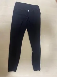 ブラック ハイウエスト ヨガ、ピラティスパンツ