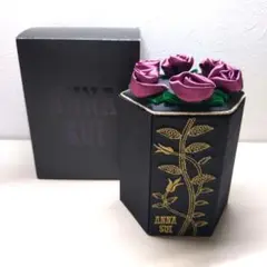 【未使用品】ANNA SUI 六角形ボックス バラ装飾