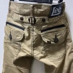 売り切り価格❣️Leeライダース❣️メンズ❣️バックストラップ❣️ハーフ❣️パンツ❣️