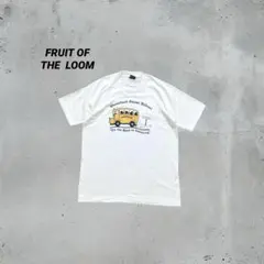 90s FRUIT OF THE LOOM 半袖Tシャツ　シングルステッチ　L