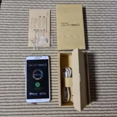 未使用に近い　galaxy note3 おまけ　バッテリーとバッテリー充電器