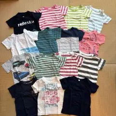 【8/10まで】子ども服まとめ売り 男の子 90サイズ 半袖Tシャツ 15枚