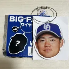 中日ドラゴンズ　村松開人　BIGFACEワイヤーチャーム