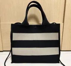 ニット風 2waバッグ