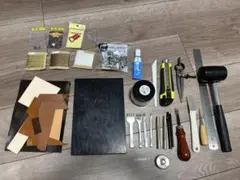 レザークラフト　工具一式　ツール