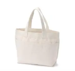 無印良品　帆布横型トートバッグ