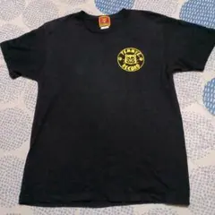 TEMMYE 猫ロゴ Tシャツ Lサイズ 黒