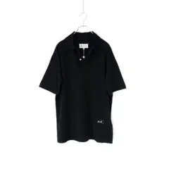 国内発送/Maison Margiela/コットン混 ループバック ポロシャツ メゾンマルジェラ 10 22SS Embroidered wool blend oversize