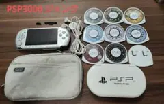 PSP 3000 セット ジャンク品 ソフト8種類