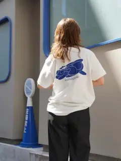 television × nephew コラボレーションTシャツ ホワイト　XL