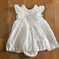 H&M オーガニックコットン ワンピース 74cm