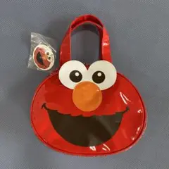 セサミストリートエルモ　SSダイカットクリアボストンバッグMスタンダード