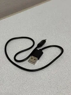 USB-AとマイクロUSBケーブル 黒