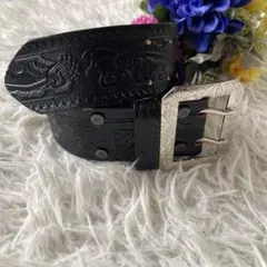 希少　ACE WESTERN BELTS ブラック