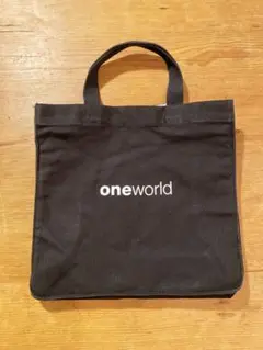 レアもの　新品未開封　JAL日本航空　ワンワールド　トートバッグ JAL oneworld トートバッグ 底板付（ネイビー）