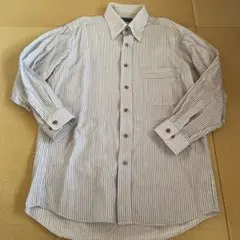 Vario moda ストライプ長袖シャツ