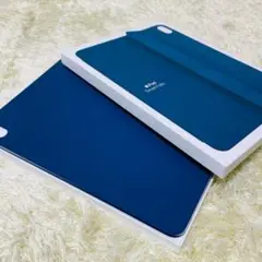 【美品】iPad Air(第5世代)用Smart Folio - マリンブルー