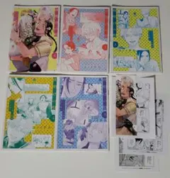 夜明けの唄　1〜5巻　アニメイト小冊子　ペーパー