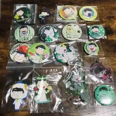 おそ松さん チョロ松 缶バッジ ラバスト グッズセット 神谷浩史