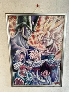 ドラゴンボールZ パズル　500ピースフレーム付き　完成品