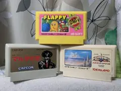ファミコン　マルサの女　フラッピー　ハイドライドスペシャル　3本セット