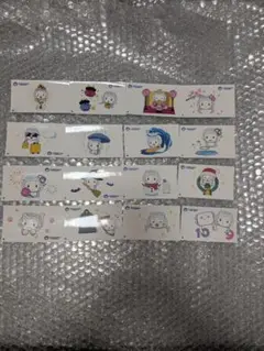 セガUFOキャッチャーオンライン ナインちゃん ステッカー コンプリートセット
