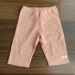 コンビミニ　オレンジボーダースパッツ　80cm