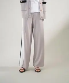 グレースコンチネンタル ダイアグラム アシメラインパンツ