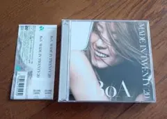 MADE IN TWENTY(20)　BoA　CD+DVDアルバム　帯付き