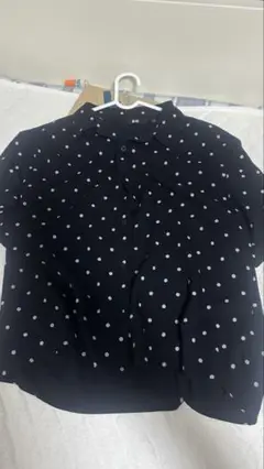 UNIQLO レーヨンブラウス ドット