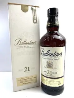 【未開封/美品】『バランタイン21年①』スコッチウイスキー 700ml ※箱付き