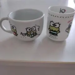 けろけろけろっぴマグカップ 2個セット