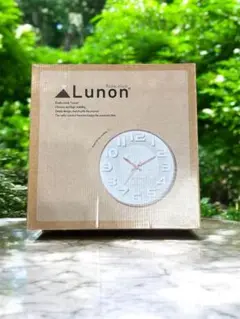 新品未使用✨️ルノン 電波時計 壁掛け モダンデザイン ピンク ホワイト