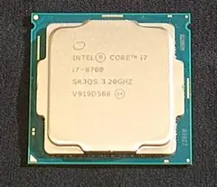 Intel Core i7-8700 CPU 3.20GHz 中古品