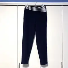 【新品未使用タグなし】ボーダーズアットバルコニー テーパードパンツ 38