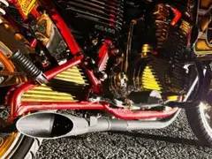 希少三協オート　AGクロスメガホン　初期ロッド　バブ　ホーク2  cb400t 希少三協オートAGクロスメガホン初期ロッドバブホーク2 cb400t