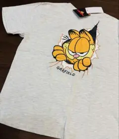 即完売品 超激レア 胸刺繍 GARFIELD ガーフィールド Tシャツ 半袖