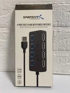USBハブ 4ポート スイッチ付 タイプA 2.0