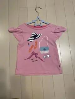 【値下げ】Kate Spade ピンク Tシャツ 120cm