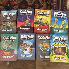 Dog Man 8巻セット Dav Pilkey 洋書 コミック 漫画 英語