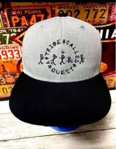 【新品❣️】ATCQ キャップ　CAP グレー　黒