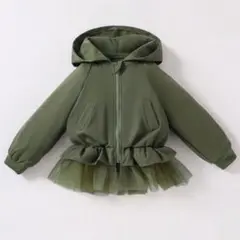 新品未使用　チュール着き　アウター　ジャケット　110サイズ